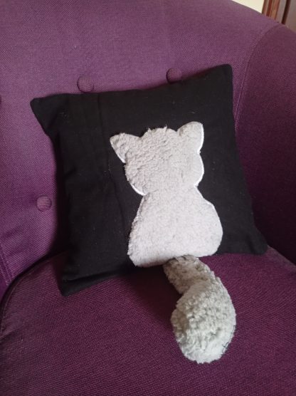 Coussin chat "Sherpa"