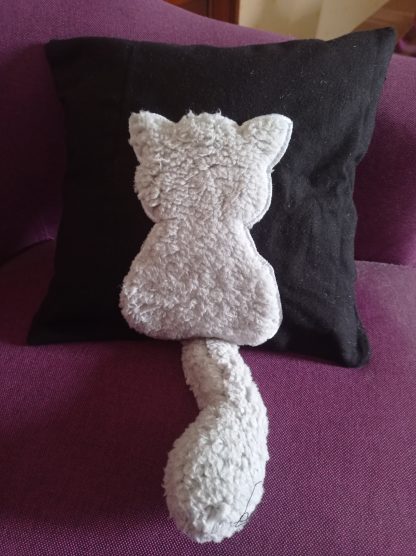 Coussin chat "Sherpa"